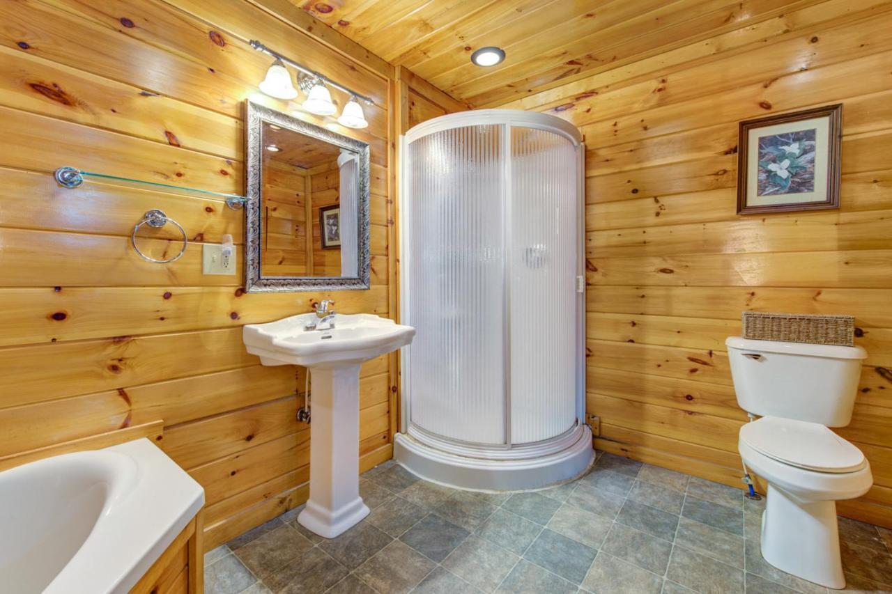 비둘기 포지 Country Oaks Cabin 빌라 외부 사진